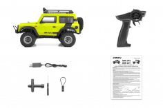 Kavan RC Auto GRE-24 in gelb Crawler 4WD 1:24 2,4GHz RTR