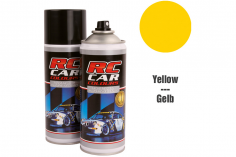 RC CAR Colours Lexan Farbe Gelb in der Spraydose 150ml