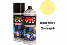 RC CAR Colours Lexan Farbe Zitronengelb in der Spraydose 150ml