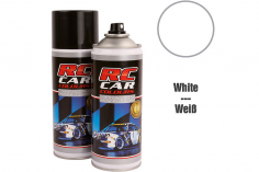 RC CAR Colours Lexan Farbe Weiß in der Spraydose 150ml