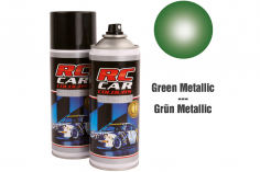 RC CAR Colours Lexan Farbe Metallic Grün in der Spraydose 150ml