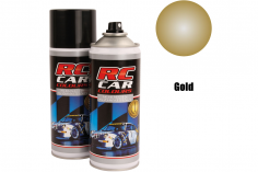 RC CAR Colours Lexan Farbe Metallic Gold in der Spraydose 150ml