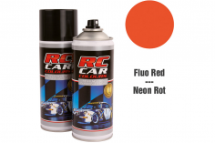 RC CAR Colours Lexan Farbe Fluo (Neonfarbe) Rot in der Spraydose 150ml