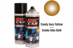 RC CAR Colours Lexan Farbe Candy Inka Gelb in der Spraydose 150ml