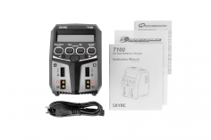 SkyRC T100 AC Ladegerät LiPo 2-4s 5A 2x50W