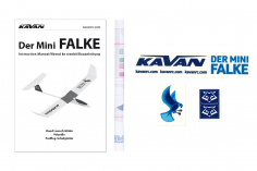 Mini Falke Freiflug-Gleiter 710mm