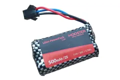 MODSTER LiIon Akku 2S 7,4V 500mAh 20C (Slowfly) für Modster XCross Country