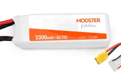 MODSTER LiPo Akku 6S 22,2V 3300mAh 45C (XT90) für Modster Husky Ultimate 1800mm