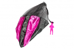 Fallschirmspringer Konrad in pink