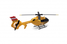 MODSTER RC Heli Scale Hubschrauber EC-135 im Design des ÖAMTC mit Brushlessmotoren Maßstab 1:30 RTF Set