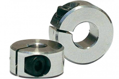 Klemmring aus Aluminium für 2mm Wellen 5Stück