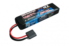 Traxxas Akku LiPo Power Cell 7600mAh 7,4Volt 2S 25C Traxxas mit iD-Stecker (L155xH25xB45mm)