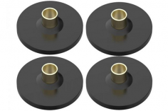 XLPower Ersatzteile POM Spezialscheiben für Rotorkopf 2mm 4Stück für XLPower Specter 700 V2, Specter 700 V2 Nitro und Specter 700 V2 NME