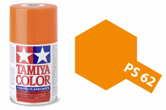 Tamiya Polycarbonatsprayfarbe Lexanfarbe PS-62 Pure Orange 100ml