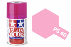 Tamiya Polycarbonatsprayfarbe Lexanfarbe PS-40 Translucent Rosarot 100ml