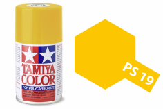 Tamiya Polycarbonatsprayfarbe Lexanfarbe PS-19 Camelgelb 100ml