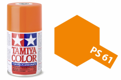 Tamiya Polycarbonatsprayfarbe Lexanfarbe PS-61 Metallic Orange 100ml