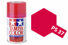 Tamiya Polycarbonatsprayfarbe Lexanfarbe PS-37 Translucent Rot 100ml