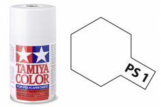 Tamiya Polycarbonatsprayfarbe Lexanfarbe PS-1 Weiss 100ml