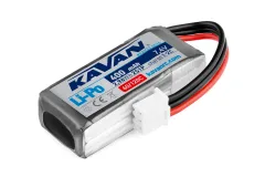 KAVAN LiPo Akku 400mAh 2S1P 7,4V 60C/120C