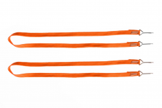 RC Crawler Scalezubehör Schleppgurte mit Haken orange 2Stück