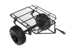 RC Crawler Scalezubehör 1/10 Kleiner Metall-Anhängerwagen
