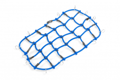 RC Crawler Scalezubehör 1/10 Dachträgernetz blau