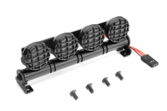 RC Crawler Scalezubehör 1/10 LED-Lichtleiste mit runden Lampen