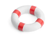 RC Crawler Scalezubehör 1/24 Rettungsring rot