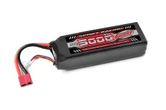 Team Corally Sport Racing LiPo Akku 3S 11,1V 5000mAh 50C mit T-Stecker im Semi-Soft case