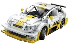 CaDA Klemmbausteine Opel Astra V8 Coupe - RC Set RTR mit Fernsteuerung oder via APP und Antriebsset - 330 Teile