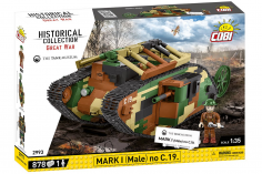 COBI Klemmbausteine Panzer Mark I - 878 Teile