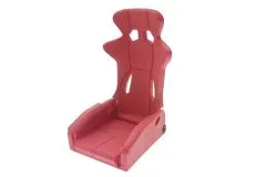 RC Crawler Scalezubehör 1/10 Schalensitz Set Typ B in rot 1Stück