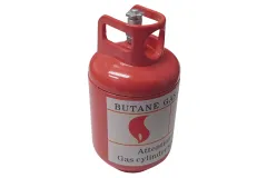 RC Crawler Scalezubehör 1/10 Campinggasflasche in rot