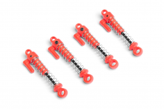 Kavan Ersatzteil Dämpfer-Set in rot für GRE-18 1:18