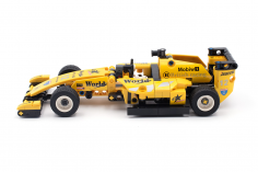 MODSTER Bricks 2 in 1 Pull Back Formula Car gelb - 200 Teile