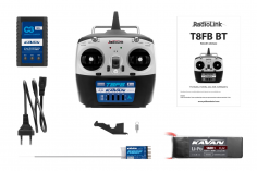 KAVAN RC Flugzeug Beta 1400 RTF in blau