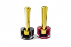 Stecker 4mm mit LP Kühlkörper / Griffstück H-SPEED