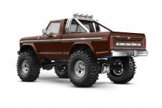Traxxas TRX-4M Ford F150 4x4 lifted braun 1/18 Crawler RTR Brushed, mit Akku und USB Lader