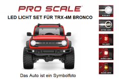 Traxxas Pro Scale LED Licht-Set komplett für Traxxas TRX-4M Bronco
