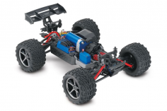 Traxxas E-Revo 4x4 VXL blau-X 1/16 Racing-Truck RTR Brushless, mit Akku und USB-C-Lader