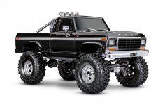 Traxxas TRX-4 79 Ford F150 HighTrail 1/10 Crawler RTR schwarz Brushed, ohne Akku und ohne Lader
