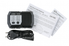 SkyRC e455 AC Ladegerät NiMh 6-8 / LiPo 2-4s 1-4A 50W