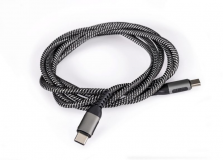 Traxxas USB C Ladekabel 100Watt mit Nylonummantelung, 1,5m lang