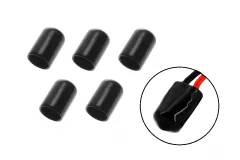 Abdeckkappen aus Silikon in schwarz für XT30 5Stück
