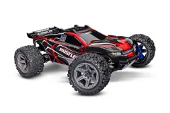 Traxxas Rustler 4x4 BL-2S rot 1/10 Stadium-Truck RTR BL-2S Brushless, HD-Teile, ohne Akku und ohne Lader