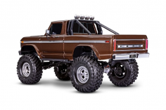 Traxxas TRX-4 79 Ford F150 HighTrail 1/10 Crawler RTR braun Brushed, ohne Akku und ohne Lader