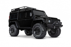 Traxxas TRX-4 Landrover Defender schwarz 1/10 Crawler RTR Brushed, ohne Akku und ohne Lader