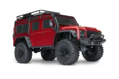 Traxxas TRX-4 Landrover Defender rot 1/10 Crawler RTR Brushed, ohne Akku und ohne Lader