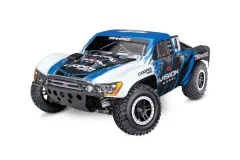 Traxxas Slash 4x4 VXL Clipless Vision 1/10 Short-Course RTR Brushless, mit TSM, ohne Akku und ohne Lader